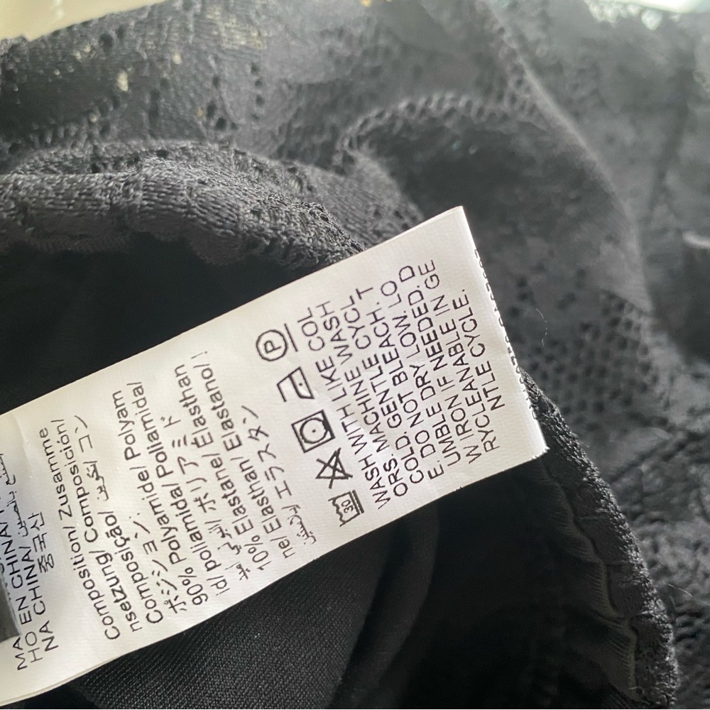 BLACK LACE PANTS - Picture 4 of 8